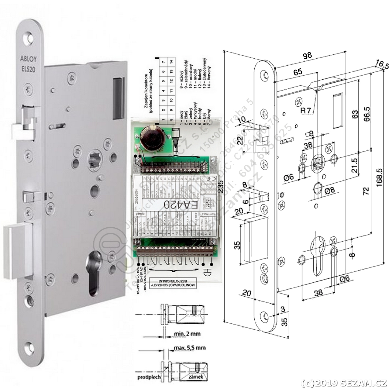 Abloy 560 схема подключения